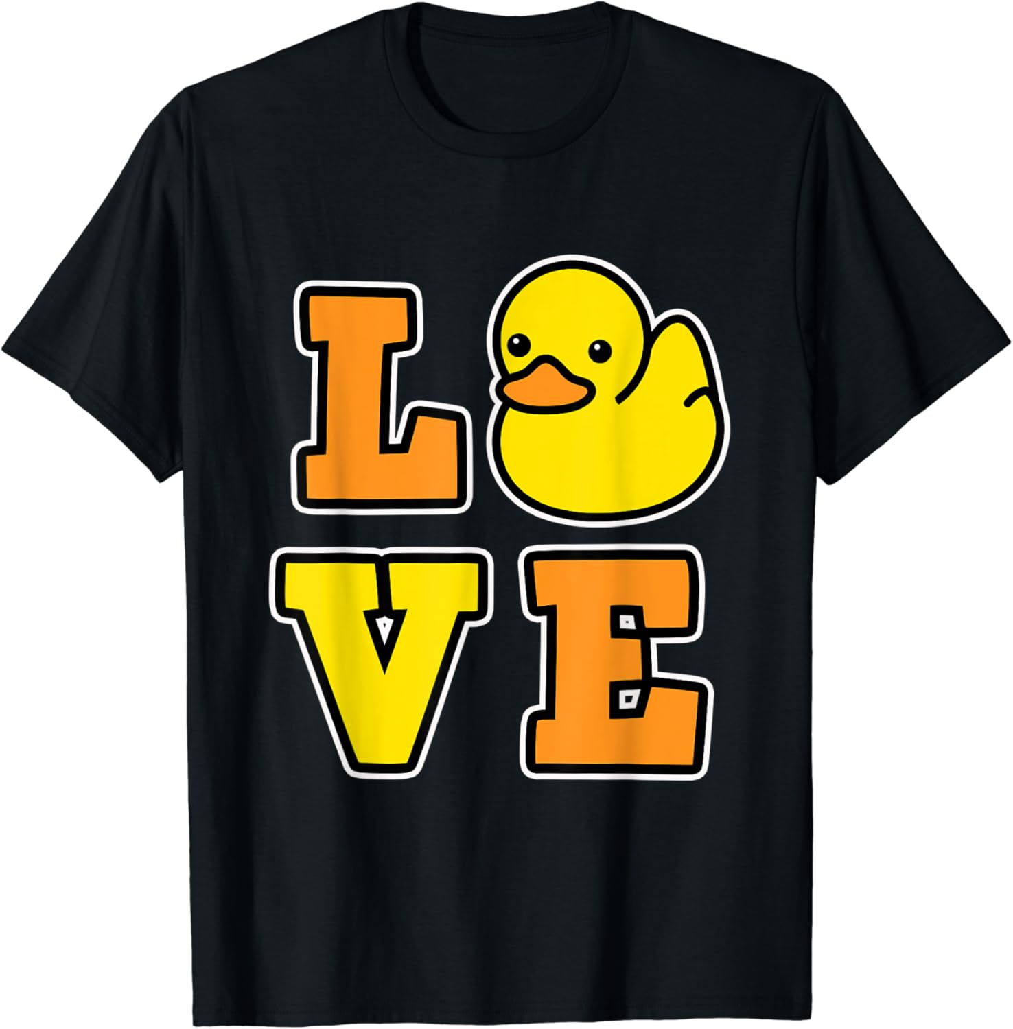 I Love Rubber Ducks for Duck loving Men and Women Duck TShirt